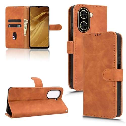 �Ή��@�� for Redmi A5 4G (173) / A5 NFC �}�O�l�b�g���J�J�[�h�z���_�[�t���t���b�v�X�^���h�P�[�X�J�o�[ Brown