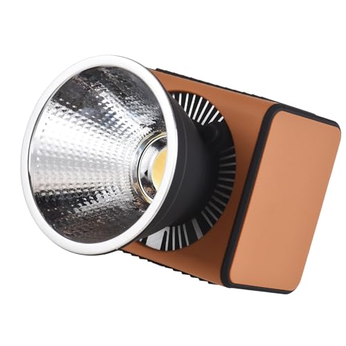 Domary ZE150BI Luz de Video COB Portátil 150W Fotografía Luz de Relleno LED 2700K7500K Regulable 10 Efectos Iluminación Escena Control Aplicación con Reflector para (Enchufe Europeo)