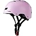 Apusale Skateboard Helmet,Kids Youth Adult Bike Helmet,for Scooter Cycling Roller Skate,3 Adjustable Size for Child Men Women,CPSC Certified