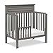 DaVinci Autumn 4-in-1 Convertible Mini Crib in Slate, Greenguard Gold Certified