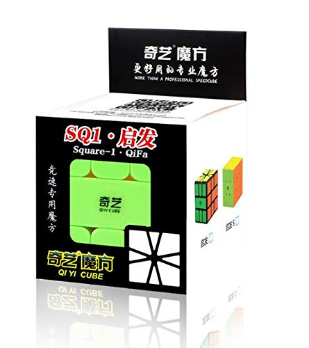 CuberSpeed QiYi Square one Stickerless Magic Cube Qiyi SQ-1 Speed Cube Square 1 Puzzle - Thumbnail 4