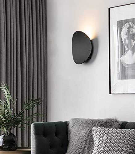 Applique murale LED escalier aluminium café brossé éclairage warm