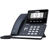  Yealink SIP-T53W - Teléfono IP (Negro, Terminal con conexión por cable, Botones, Escritorio/pared, En banda, Out-of band, Información SIP, LCD)