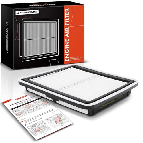 A-Premium Engine Air Filter Compatible with Subaru - Impreza(2008-2016), Legacy(2005-2019),...