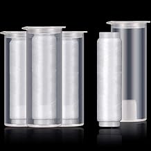 Skylety 2/4/8 Pieces Fishing Thread Nylon Elastic Invisible Magic Fishing Line Bait Thread 0.2 mm Length 656 Feet Per Spool Stretchy Bait String Line Clear Storage Case