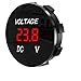 DC 5V-48V Digital Voltage Meter Tester LED Display Voltmeter Capacity Display (red)