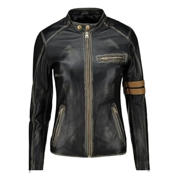 vintage womens harley davidson leather jacket