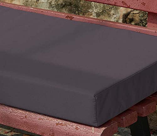 Coussin pour balancelle de jardin imperméable gris grand format pour terrasse et pergola