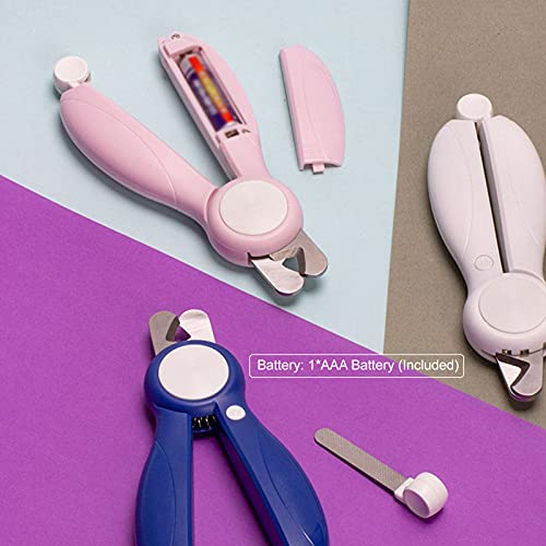 Sunbaca Cortador de unhas para animais de estimação com luz LED Aparador profissional para animais d