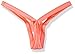 BodyZone Women's Heart Back Thong, Coral, One Size