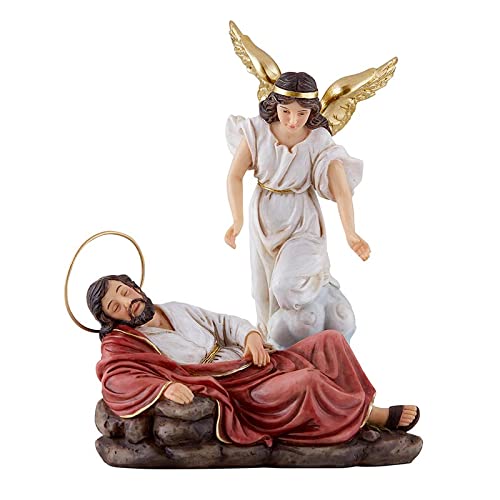 Estatua de Jesús y Ángel Dormido Autom