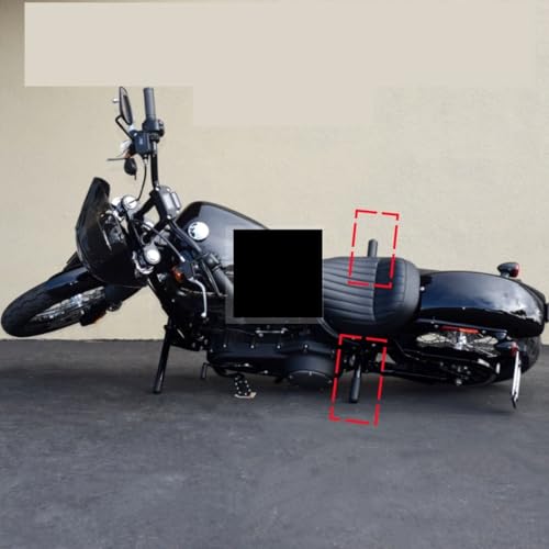 Pare-chocs arrière moto avec repose-pieds passager pour cadre de protection Softail 2018-2024 - 3