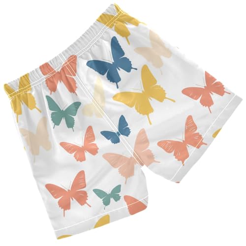 Pigsaly Boys Swim Trunks Animal Butterfly Spring Colorful Boys Board Shorts Swimsuit Swimwear Summer Bathing Suit 3T2