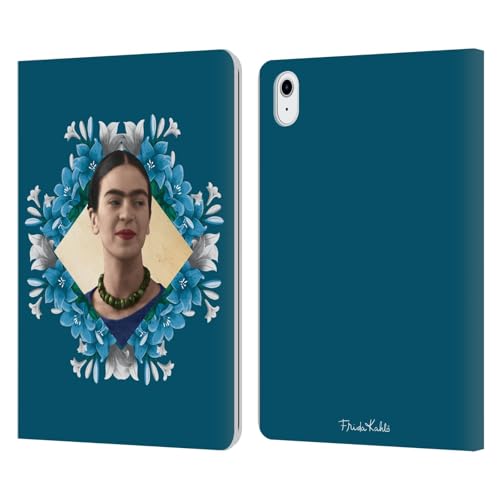 Housse cuir iPad Air 11 Frida Kahlo antichoc avec porte-cartes intégré