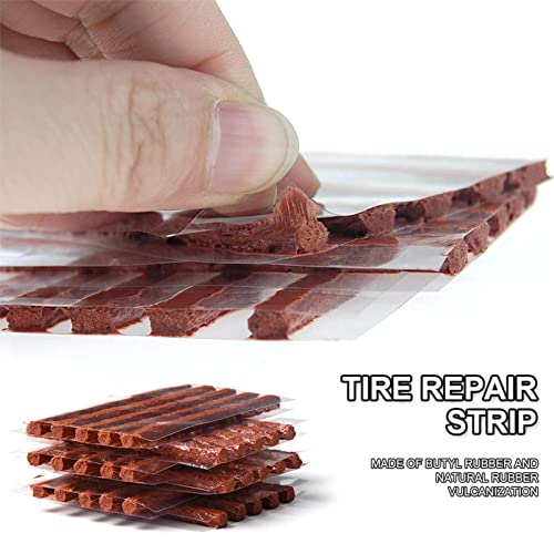 CAIHANV Kit de reparo de pneu de carro, kit de plugue de pneu profissional resistente, adequado para