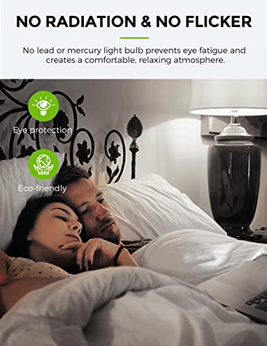 3 Way Light Bulbs, Lohas 3 Way Led Light Bulbs 50 100 150W Equivalent, Daylight White 5000K, Three Way A19 Light Bulbs, E26 Base Led Bulbs For Desk Lamps, Floor Lamps, Table Lamps, 2 Pack #TOP6