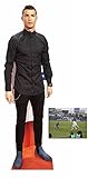 Fan Pack - Cristiano Ronaldo Fußballer Lebensgrosse und klein Pappaufsteller - mit 25cm x 20cm foto