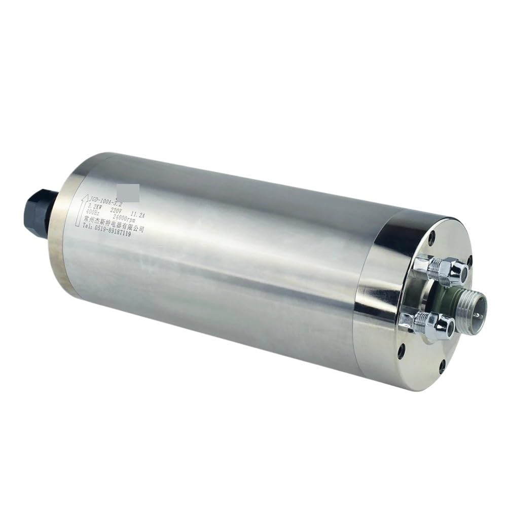 JST 3,2KW chłodzony wodą silnik wrzeciona ER20 średnica 100 mm 220 V/380 V do maszyny do grawerowania kamienia (380V)