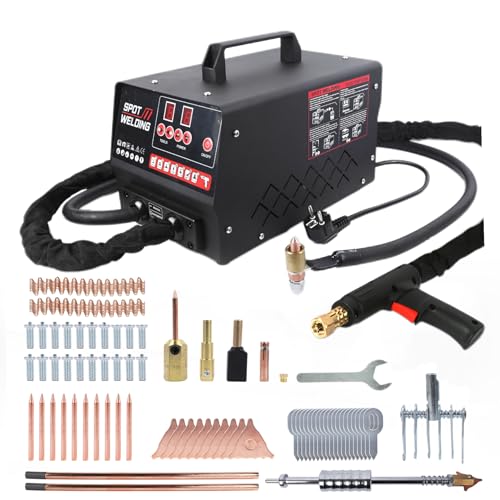 Spot de débosselage pour carrosserie 220 V 3500 W Outil de débosselage automatique 7 modes Poste à souder par points