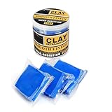 Complete Clay Bar Car Detailing Kit - 3 x 100g Premium Smooth Finish Claybars for Professional Paint & Surface Prep, Removes Contaminants for a Showroom Shine and Reusable for Long-Lasting Use