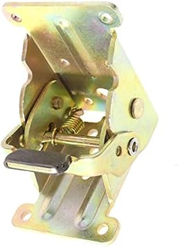Folding Locking Table Leg Hinge, Positive Self-Locking Hinge, Fold Away Tables, Extensions, and Folding Desks, 4 Hinge Set, Hardware Included, by Tech Team