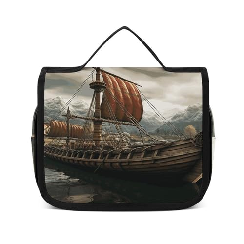 Trousse de toilette suspendre gain de place voyage polyester portable