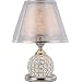 Produktbild DIAOD Kristall Tischlampe, Nachttisch Dekorative Zimmer Schreibtischlampe, Nachtlicht Lampe, Tischlampen for Schlafzimmer, Wohnzimmer, Küche,