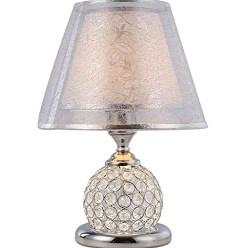 Preisvergleich Produktbild DIAOD Kristall Tischlampe, Nachttisch Dekorative Zimmer Schreibtischlampe, Nachtlicht Lampe, Tischlampen for Schlafzimmer, Wohnzimmer, Küche
