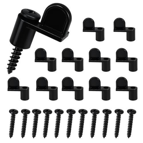 3/8 Inch Window Screen Clip with Screws, Storm Door Clips