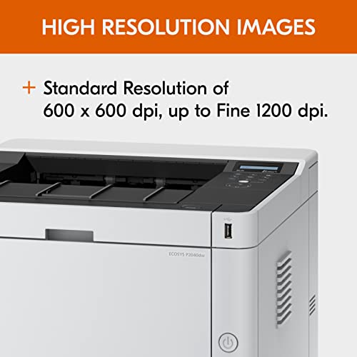 Kyocera 4105871 Ecosys P2040Dw Monochrome Network Laser Printer thumb #8