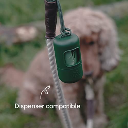 Image of Beco Strong & Large Poop Bags - 120 Bags, 8 Rolls of 15 - Mint Scented - Dispenser Compatible Dog Poo Bags
