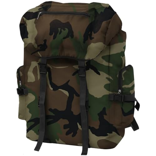 Rantry Mobiliario Mochila Estilo Militar 65L Camuflaje Muebles para Casa Interior Exterior Salón Dormitorio