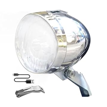 retro bike light rechargeable