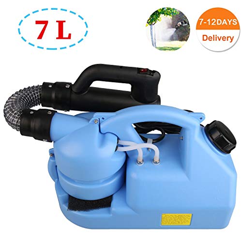 GESUNDHOME 7L Electric ULV Fogger - Portable Ultra-Low Atomizer Disinfection Sprayer - Large