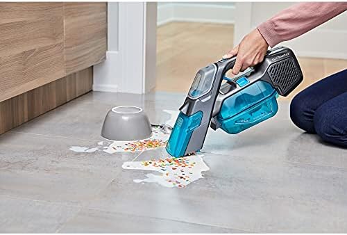 Black+Decker BHSB320JP, Stain Remover Vacuum Cleaner with Automatic Rotary Brush, 12 V 1.5 Ah, Ergonomic Design, Removable and Washable Filter, 250 ml Tank - 3