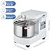 GarveeTech Commercial Food Mixer, 10.5 Qt Touch Screen Dough Mixer Machine with Timer, Security Shield, 650W Dual Rotating Dough Kneading Machine Food-grade Stainless Steel Bowl for Restaurant Bakery