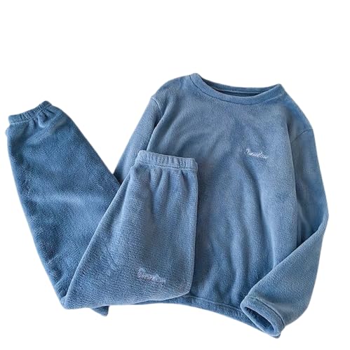 SHAPERX Girls Boys Soft Warm Fleece Pajamas Set Kids Autumn Long Sleeve Sleepwear Loungewear Pack of 1 SHAPERX Girls Boys Soft Warm Fleece Pajamas Set Kids Autumn Long Sleeve Sleepwear Loungewear Pack of 1