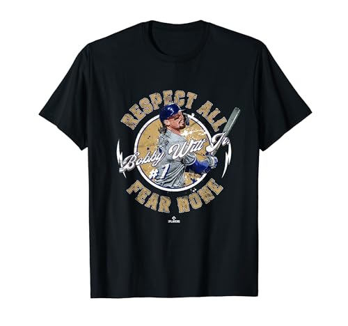 Respect All Fear None Bobby Witt Jr Kansas City Baseball T�V���c
