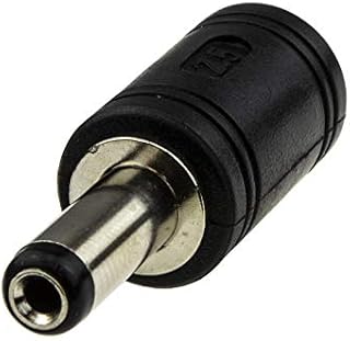 DC Power Adapter 5.5mm x 2.5mm to 5.5mm x 2.1mm, DC in line socket Female to DC Male Plug, Coaxial Power Converter for CCTV Equipment, Video Surveillance Camera, LED lights, Notebook, PC