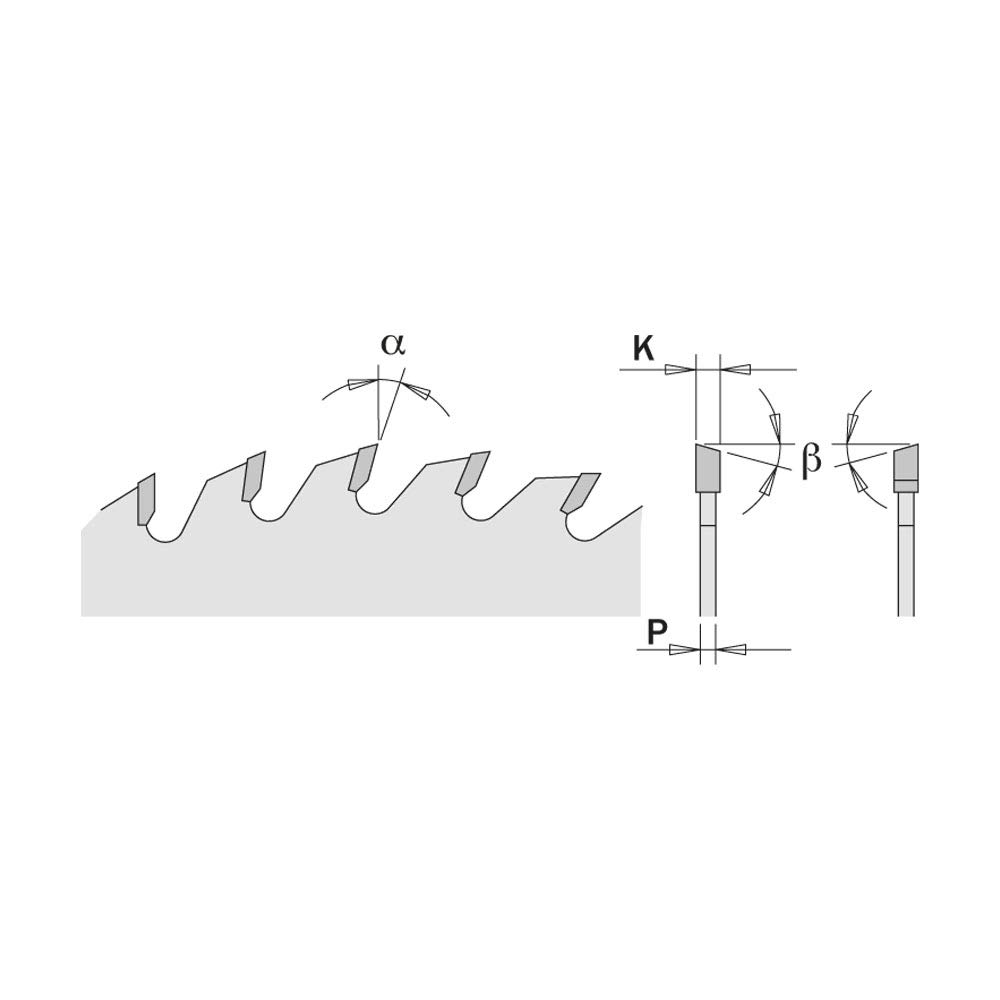 CMT 292.216.80M LAMA X TAGLIO DI PRECISIONE HW 216X2.8/1.8X30 Z80 ATB -5NEG
