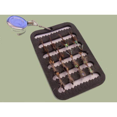 16 Oreilles de lièvre et Queue de Faisan nymphe sur Un Patch Anti-Mouches avec Un Zinger, Mouches à Truite Cover