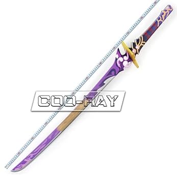 雷電将軍 夢を一つに Cosplay 古兵器 武具 手鍛造打 護身工具 雷電将軍 夢を一つに Cosplay 古兵器 武具 手鍛造打 護身工具