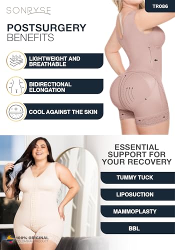 Image of Sonryse Fajas Colombianas Post Surgery Compression Garment Stage 2 Faja Lipo BBL
