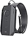 YUKM 1080p Dual-Linse Wireless-Endoskop mit 8 LED-Leuchten, 10m 4X Zoom-Inspektionskamera, schlangenförmige Kamera für Smartphones, Autoinspektionskamera
