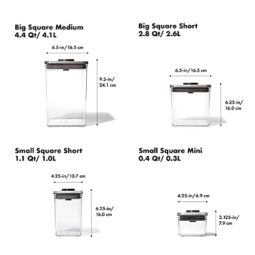 OXO SteeL 12-Piece POP Container Set - Image 6
