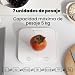 Imagen de UNIWEIGH Paquete de cocina y baño- Báscula digital de alimentos gramos11lb