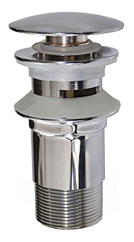 Baikal MOD CC01 Valve Click clack avec trop-Plein, chromé Cover