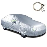 EMAGIE Cubierta para Auto - Funda para Carro Impermeable Cubre Coches Anti-UV Resistente al Polvo Lluvia Rasguño Nieve...