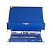 Vestil Steel Lift Table 48 in. x 48 in. AC Powered 115 Volt 1 Phase 4,000 Lb. Capacity Blue