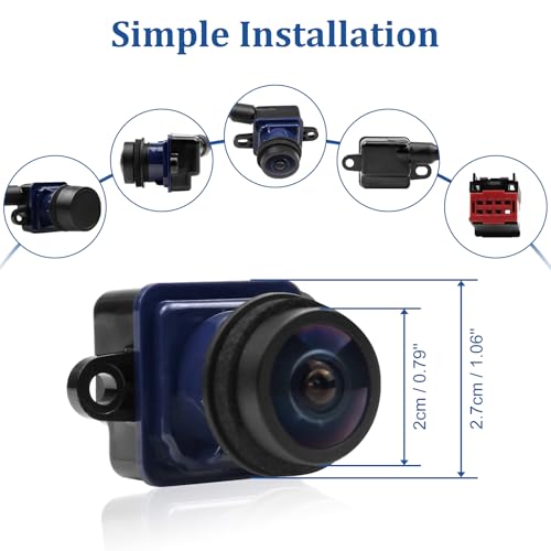 56054058AH Backup Camera Compatible with Chrysler 300 Dodge Charger 2011-2014 Parking Park Assist Rear View Camera Replaces #56054058AD 56054058AE 56054058AF 56054058AG